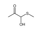 2-Propanone, 1-hydroxy-1-(methylthio)- (9CI) Structure