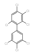 2,3,3',4,4',5',6-Heptachlorobiphenyl structure