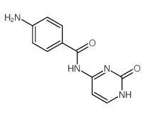4-amino-N-(2-oxo-3H-pyrimidin-4-yl)benzamide structure