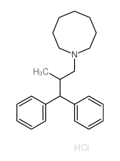 1-(2-methyl-3,3-diphenyl-propyl)azocane Structure
