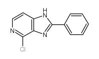 4-Chloro-2-phenyl-1H-imidazo(4,5-c)pyridine structure