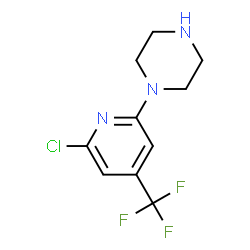 1'-(6-Chloro-4-(trifluoromethyl)pyridin-2-yl)-piperazine picture