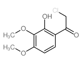 Ethanone,2-chloro-1-(2-hydroxy-3,4-dimethoxyphenyl)-结构式