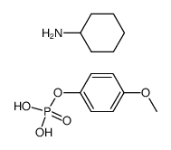 4-methoxyphenyl phosphate biscyclihexylammonium salt结构式