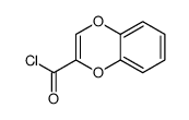 1,4-Benzodioxin-2-carbonylchloride(9CI) Structure