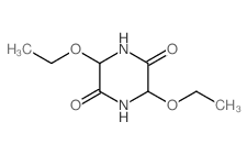 3,6-diethoxypiperazine-2,5-dione Structure