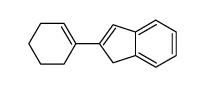 2-(cyclohexen-1-yl)-1H-indene Structure