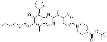 Palbociclib Impurity 7 Structure