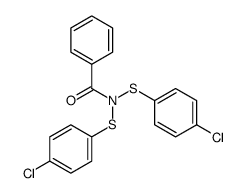 N,N-di-(p-chlorophenylthio)benzamide结构式