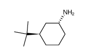 trans-3-tert-Butyl-cyclohexylamin结构式