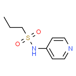 1-Propanesulfonamide,N-4-pyridinyl-(9CI) Structure