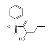 2-(benzenesulfonyl)hex-1-en-3-ol Structure