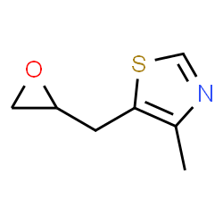 Thiazole,4-methyl-5-(oxiranylmethyl)- (9CI) structure