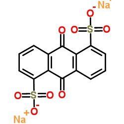 蒽醌-1,5-二磺酸二钠盐结构式