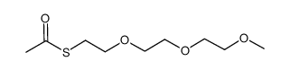m-PEG3-S-Acetyl structure
