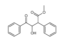 3-hydroxy-4-oxo-2,4-diphenyl-butyric acid methyl ester Structure