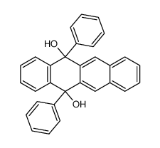 5,12-diphenyl-5,12-dihydro-naphthacene-5,12-diol Structure