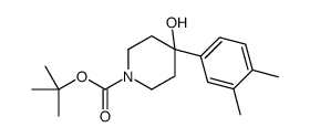 1-BOC-4-(3,4-DIMETHYLPHENYL)-4-HYDROXYPIPERIDINE picture