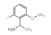 (1S)-(2-氟-6-甲氧基苯基)乙胺结构式