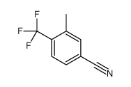 3-methyl-4-(trifluoromethyl)benzonitrile结构式