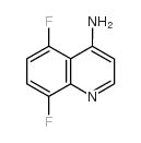 4-Amino-5,8-difluoroquinoline Structure