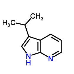 3-Isopropyl-1H-pyrrolo[2,3-b]pyridine Structure