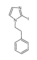 2-iodo-1-(2-phenylethyl)-1H-imidazole Structure