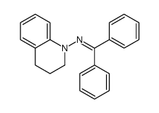 N-(3,4-dihydro-2H-quinolin-1-yl)-1,1-diphenylmethanimine Structure