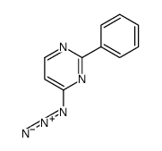 4-azido-2-phenylpyrimidine Structure
