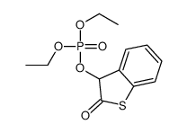 diethyl (2-oxo-3H-1-benzothiophen-3-yl) phosphate结构式