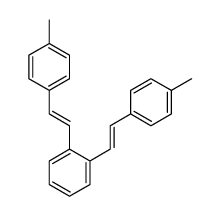 1,2-bis[2-(4-methylphenyl)ethenyl]benzene结构式