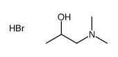 1-(dimethylamino)propan-2-ol,hydrobromide结构式