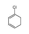 1-chlorocyclohexa-1,3-diene结构式