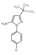 2-(4-BROMO-PHENYL)-5-TERT-BUTYL-2H-PYRAZOL-3-YLAMINE structure
