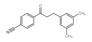 4'-CYANO-3-(3,5-DIMETHYLPHENYL)PROPIOPHENONE structure