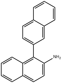 1-萘-2-基萘-2-胺结构式