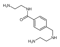 N-(2-aminoethyl)-4-[(2-aminoethylamino)methyl]benzamide Structure