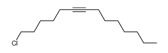 1-chloro-6-tetradecyne结构式