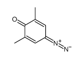 4-diazonio-2,6-dimethylphenolate Structure