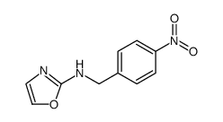 2-Oxazolamine, N-[(4-nitrophenyl)methyl] Structure