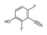 2,6-Difluoro-3-hydroxybenzonitrile structure