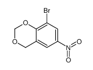 8-bromo-6-nitro-4H-1,3-benzodioxine Structure