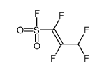 1,2,3,3-tetrafluoroprop-1-ene-1-sulfonyl fluoride结构式