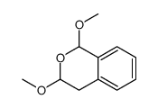 1,3-dimethoxy-3,4-dihydro-1H-isochromene结构式
