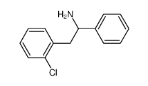 2-(2-chloro-phenyl)-1-phenyl-ethylamine结构式