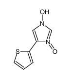 3-hydroxy-5-(thiophen-2-yl)imidazole N-oxide Structure