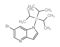 6-溴-1-(三异丙基硅基)-1H-吡咯[3,2-b]吡啶图片