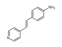 trans-4-[p-(amino)styryl]pyridine结构式