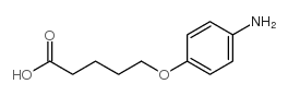 5-(4-aminophenoxy)pentanoic acid Structure