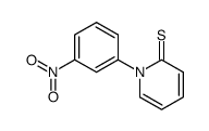 2(1H)-Pyridinethione,1-(3-nitrophenyl)- structure